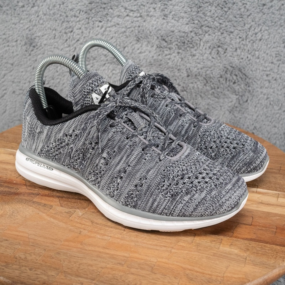 APL Techloom Pro Heather Grey Knit‎ Running Sneaker Women's Size 6.5